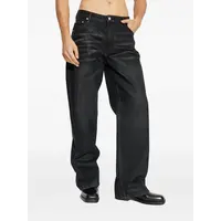 AUSTIN COATED JEANS BLACK