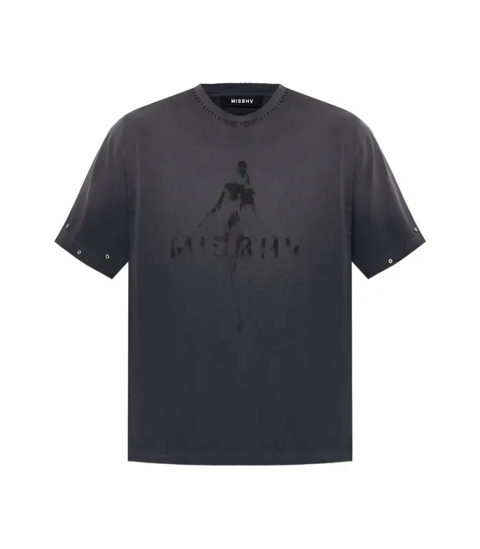 VINTAGE WASHED OUT T-SHIRT WASHED BLACK