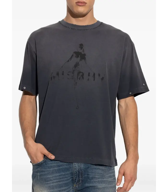 VINTAGE WASHED OUT T-SHIRT WASHED BLACK
