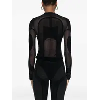 FLOCK MESH SPORT LONGSLEEVE TOP