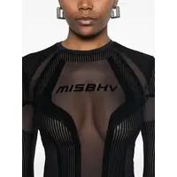 FLOCK MESH SPORT LONGSLEEVE TOP
