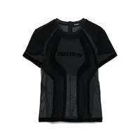 FLOCK MESH SPORT T-SHIRT BLACK
