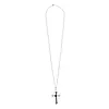 MISBHV STONE CROSS NECKLACE