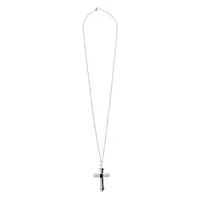 STONE CROSS NECKLACE