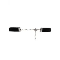 CHOKER WITH RIBBON SILVER S