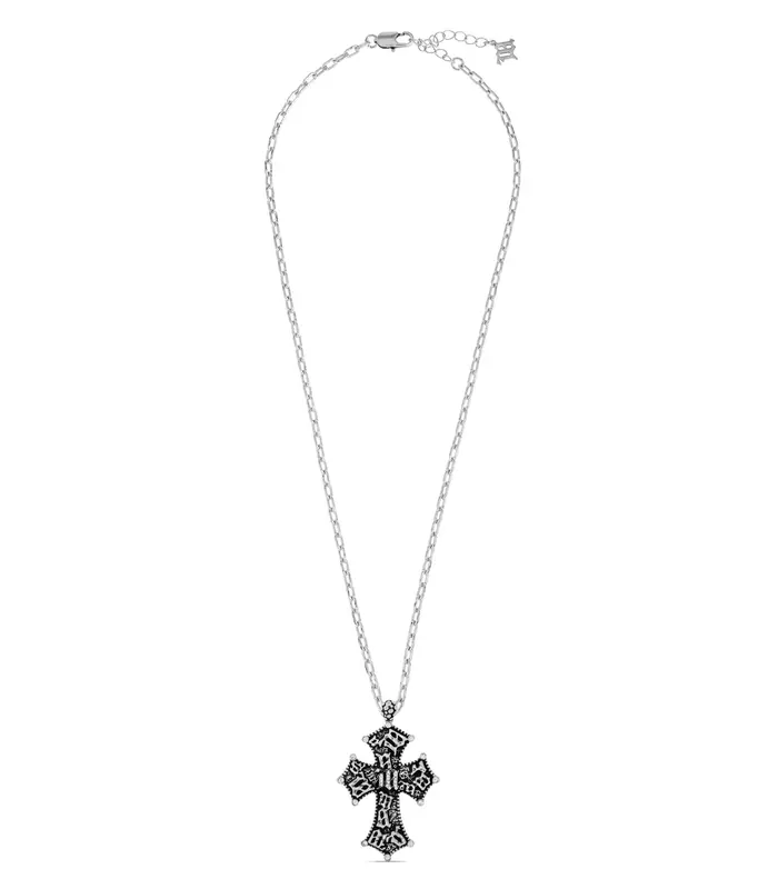 PREACHER VINTAGE CHAIN NECKLACE PEWTER