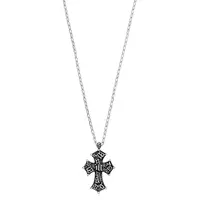 PREACHER VINTAGE CHAIN NECKLACE PEWTER