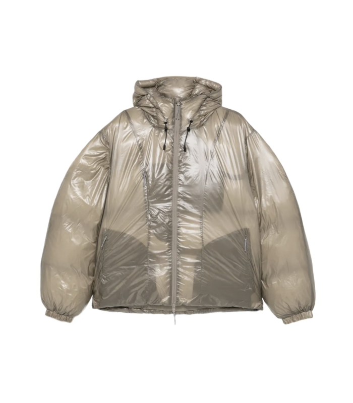 Smooth Down Jacket Taupe