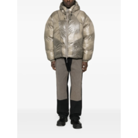 Smooth Down Jacket Taupe