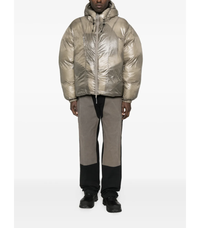Smooth Down Jacket Taupe
