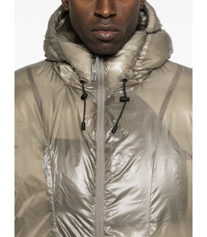Smooth Down Jacket Taupe