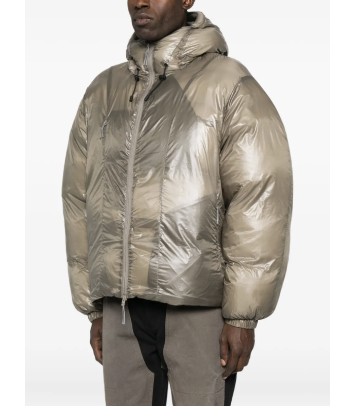 Smooth Down Jacket Taupe