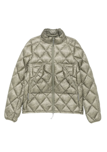 ROA nuna 800 fill power hooded down jacket sage green