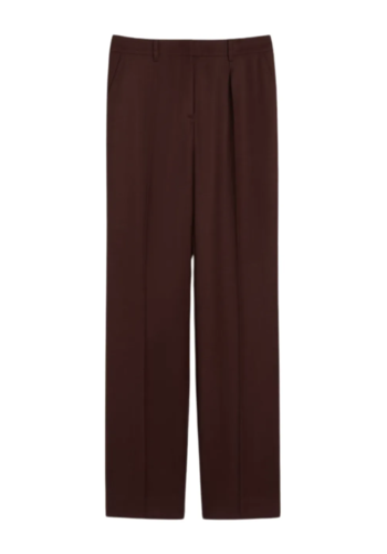 MAXMARA cannes trousers cherry