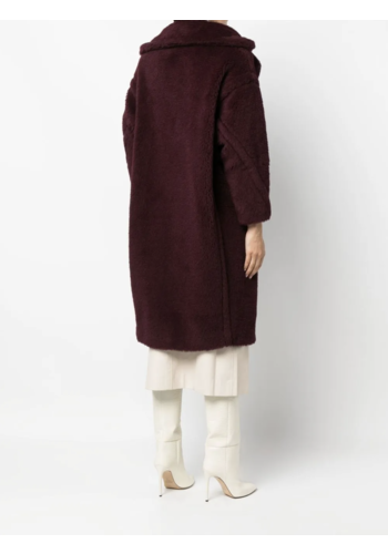 MAXMARA tedgirl coat cherry