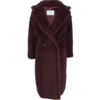 MAXMARA TEDGIRL COAT CHERRY