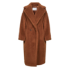 MAXMARA TEDGIRL COAT BROWN BRONZE