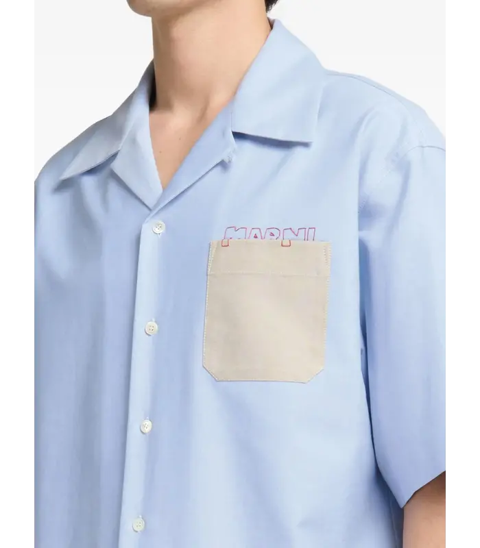 SHORT SLEEVE SHIRT BLUE