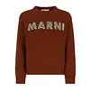 MARNI ROUNDNECK SWEATER BROWN