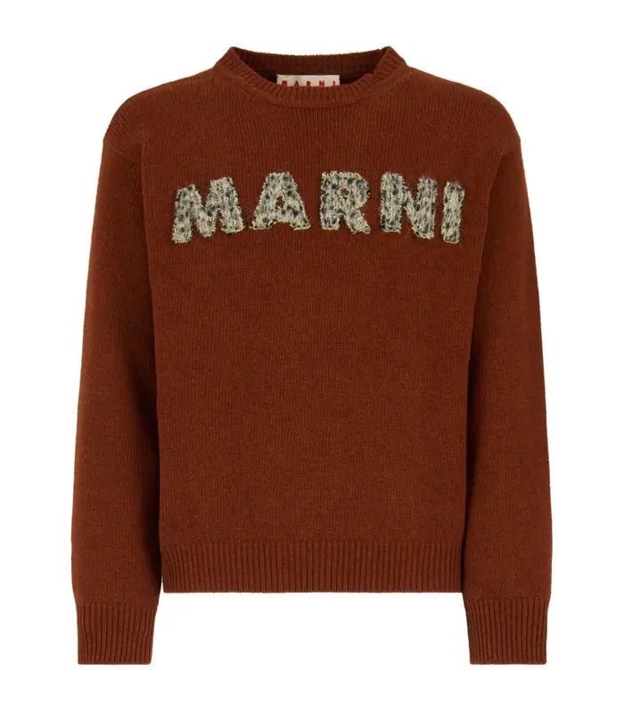 ROUNDNECK SWEATER BROWN