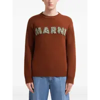 ROUNDNECK SWEATER BROWN