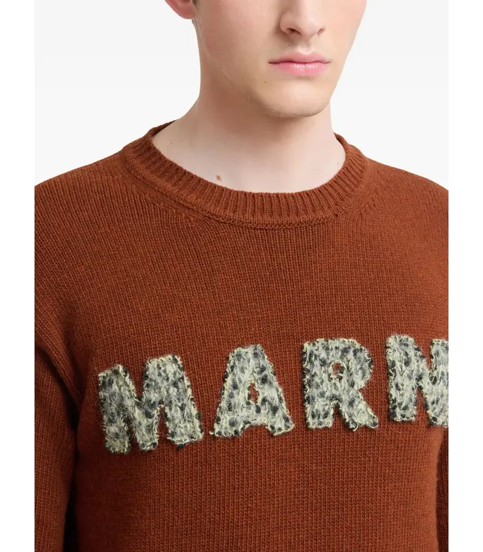ROUNDNECK SWEATER BROWN