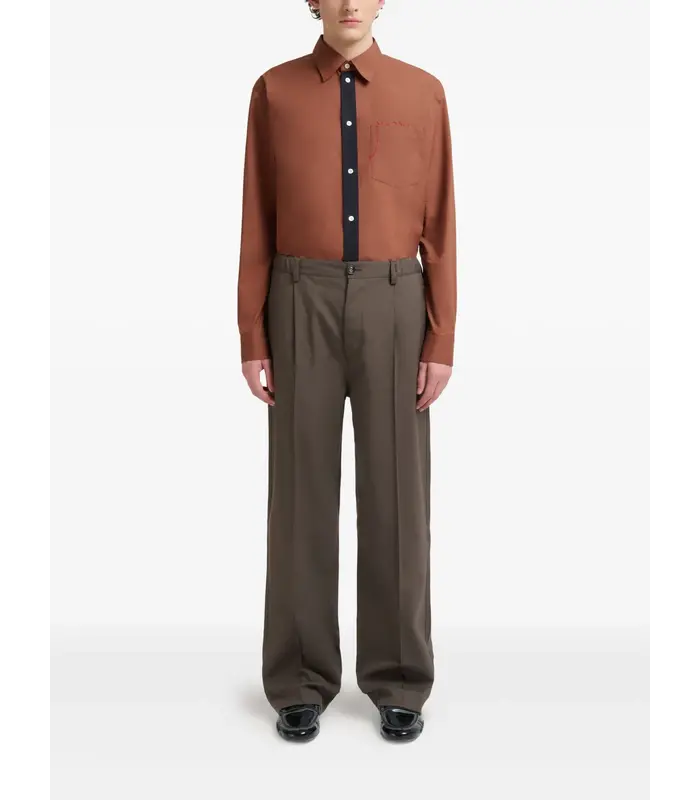 TROUSERS BROWN