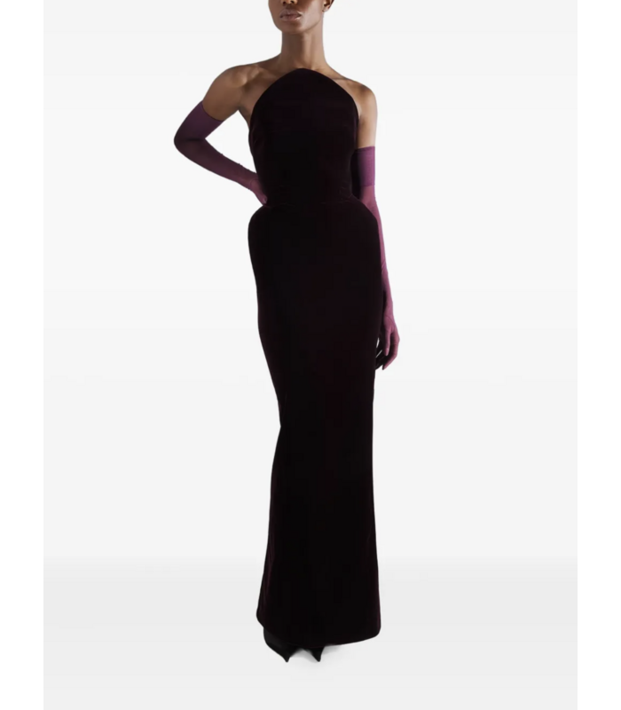 ROBE DARK BURGUNDY
