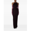 MUGLER ROBE DARK BURGUNDY