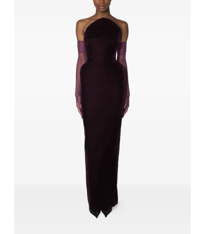 ROBE DARK BURGUNDY
