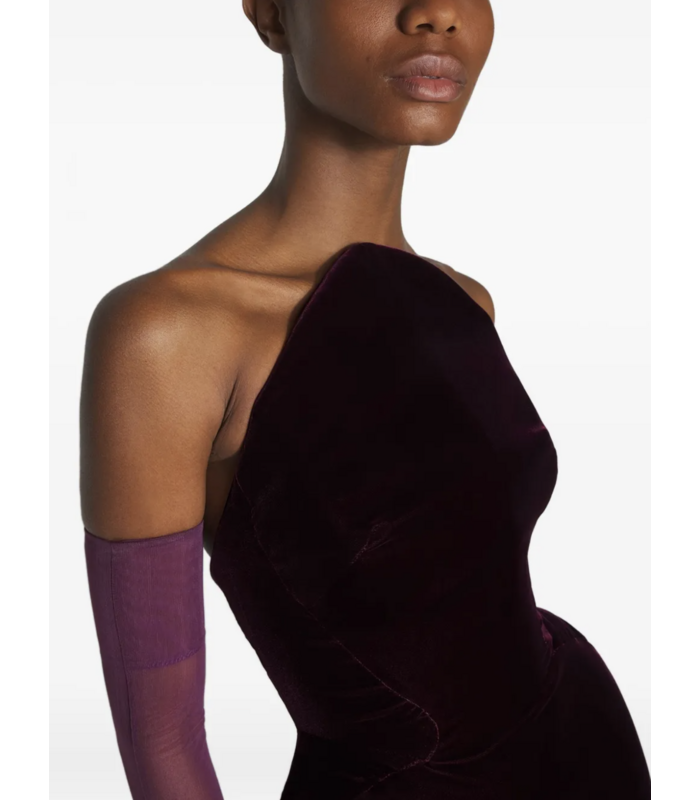 ROBE DARK BURGUNDY