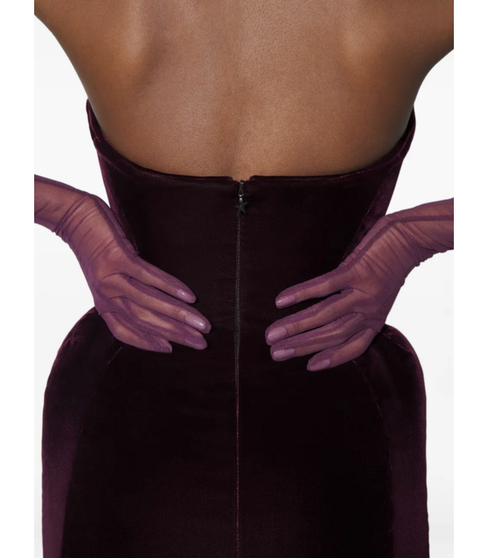 ROBE DARK BURGUNDY