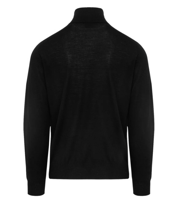FISHERMAN TURTLENECK BLACK