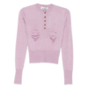 VIVIENNE WESTWOOD TIT JUMPER PINK MELANGE