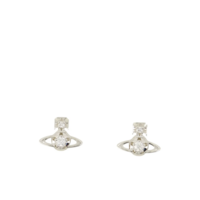 LEE ORB EARRINGS PLATINUM WHITE