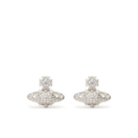 NARCISSA EARRINGS PLATINUM WHITE