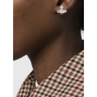 NARCISSA EARRINGS PLATINUM WHITE