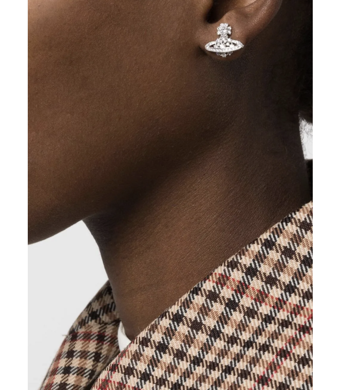 NARCISSA EARRINGS PLATINUM WHITE