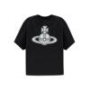 VIVIENNE WESTWOOD PARIS ORB BOX T-SHIRT BLACK