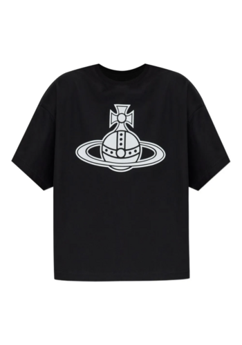VIVIENNE WESTWOOD paris orb box t-shirt black