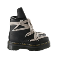 靴 25AW 1460 MEGALACE QUAD RICK OWENS UK9 Rick Owens x Dr. Martens 1460 Quad Sole Megalace 'Black