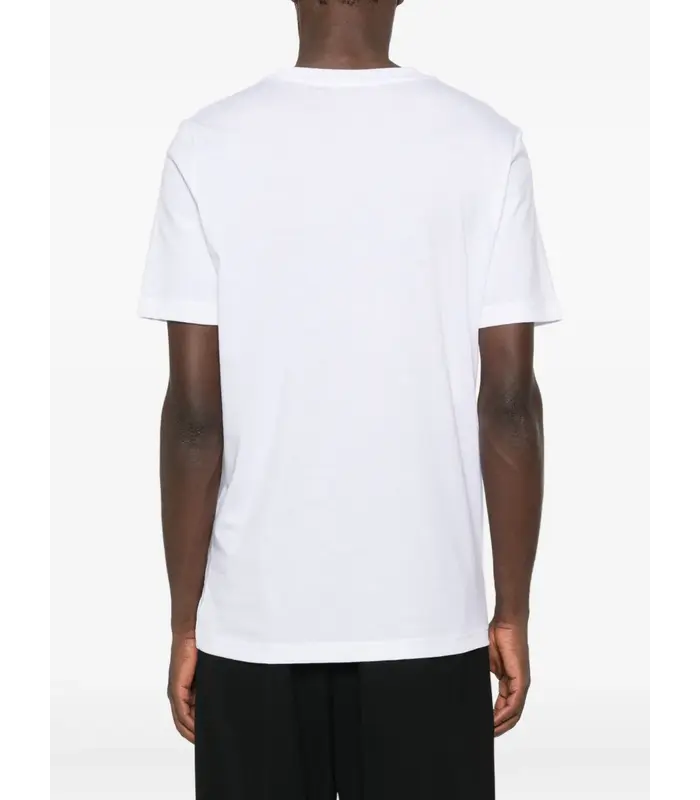 LOGO T-SHIRT WHITE/YELLOW