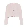 MARNI CROPPED CARDIGAN PINK