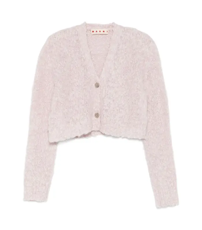 CROPPED CARDIGAN PINK