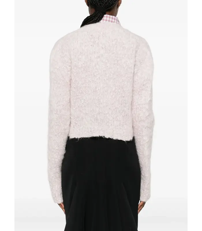 CROPPED CARDIGAN PINK
