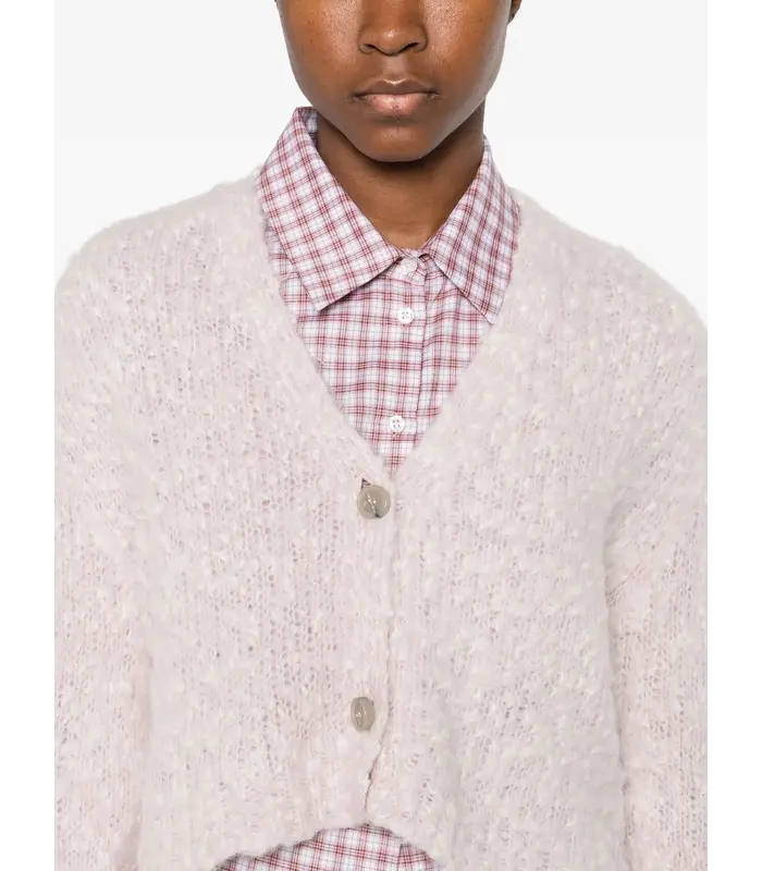 CROPPED CARDIGAN PINK