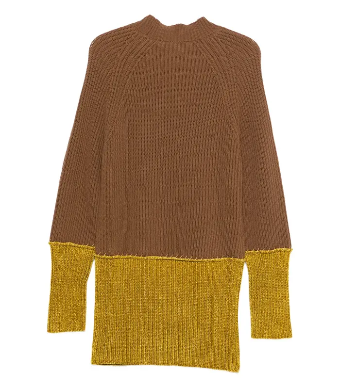 TURTLENECK SWEATER BROWN