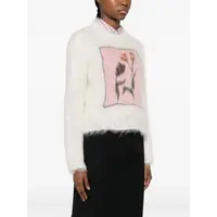 ROUNDNECK SWEATER WHITE
