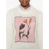 ROUNDNECK SWEATER WHITE