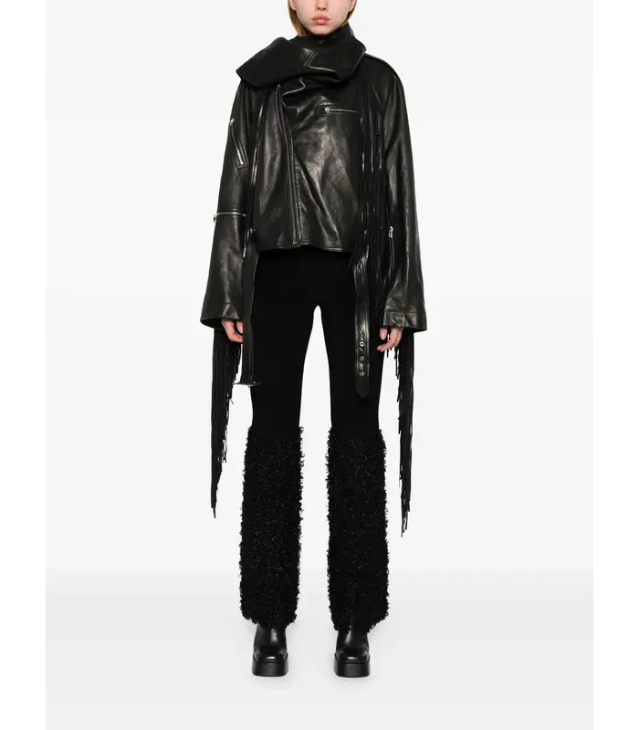 CROPPED SCARF FLIGHT BLACK